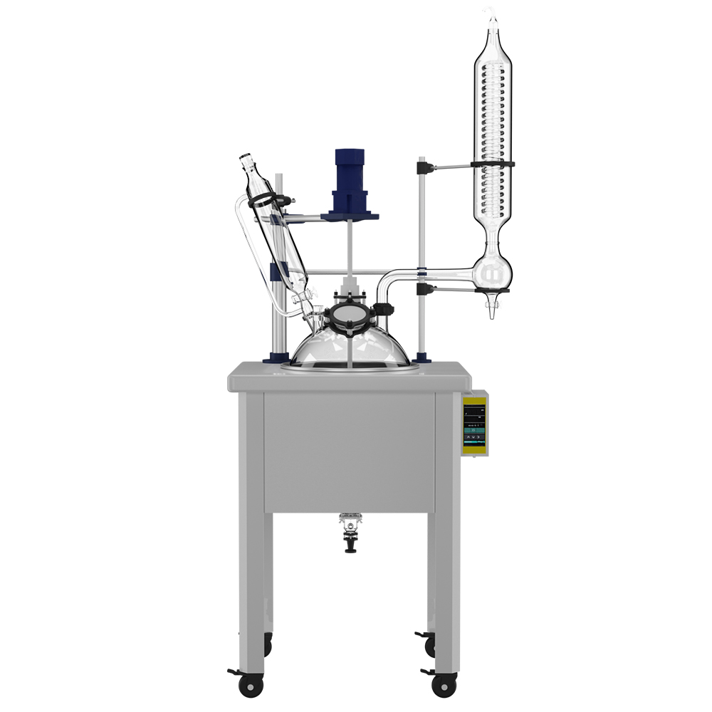 Single layer glass reactor 200L