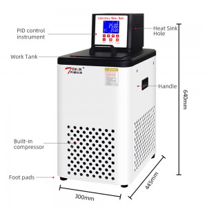 TLD Series Laboratory Low-temperature Thermostat Refrigerated Circulator Water Bath