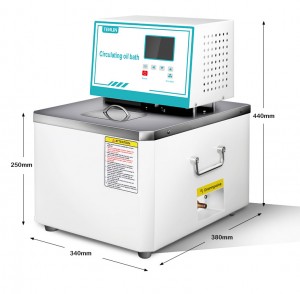 Serie GX RT ~ 300 ℃ Attrezzature per bagno d'olio con circolatore termostatico per riscaldamento da laboratorio