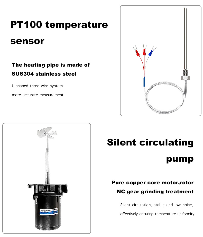 Thermostat chilled water bath