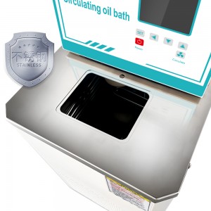 Série GX RT ~ 300 ℃ Equipamentos de banho de óleo circulador termostático de temperatura de aquecimento de laboratório