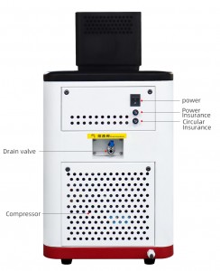 Laboratory -5~100 30L Degree High Precision Low-temperature Thermostat Refrigerated Circulator Water Bath