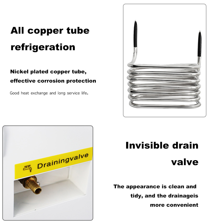 Bain-marie refroidi par thermostat