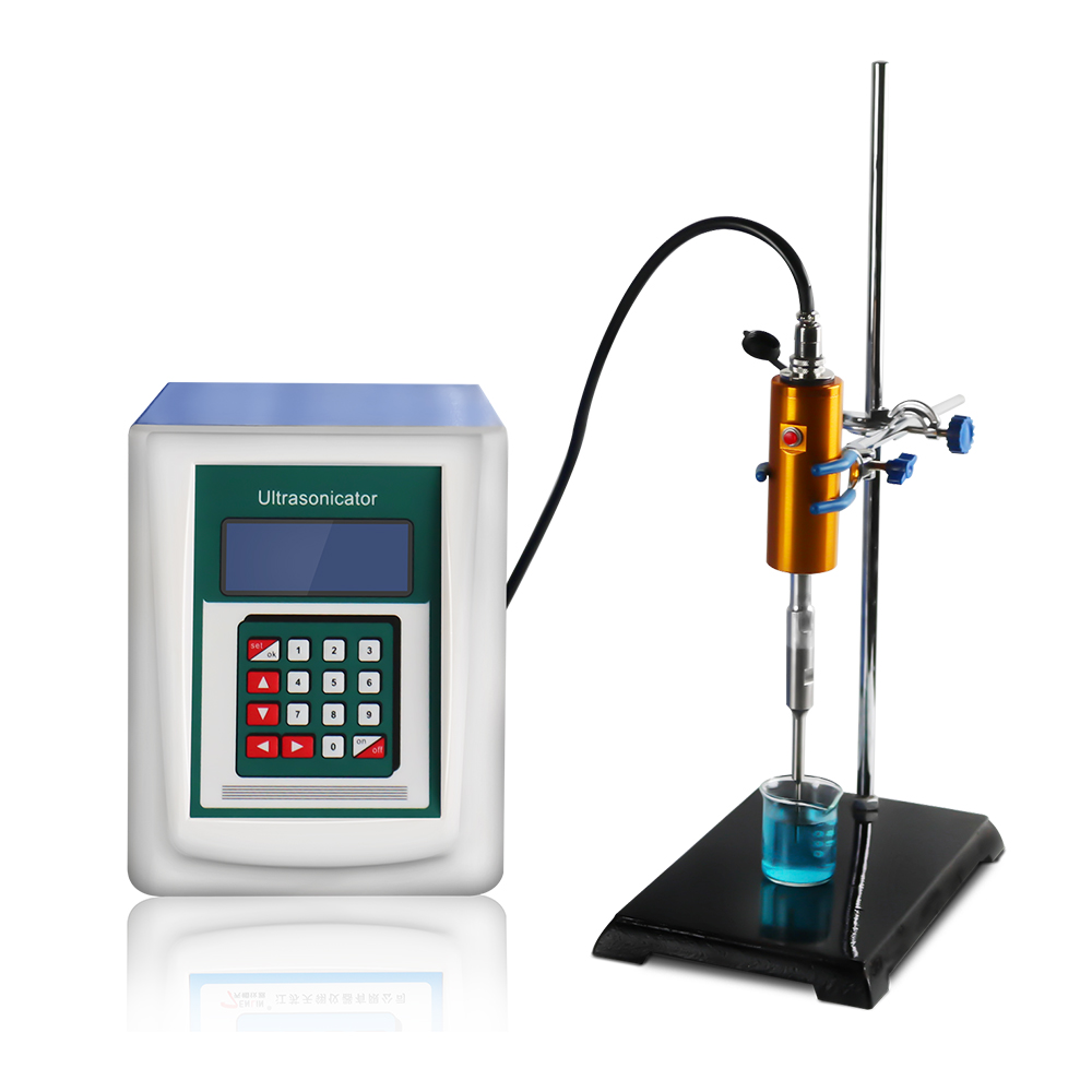 Penghancur sel genggam penghancur histiosit Operasi portabel Layar LCD prosesor ultrasonik sonicator homogenizer